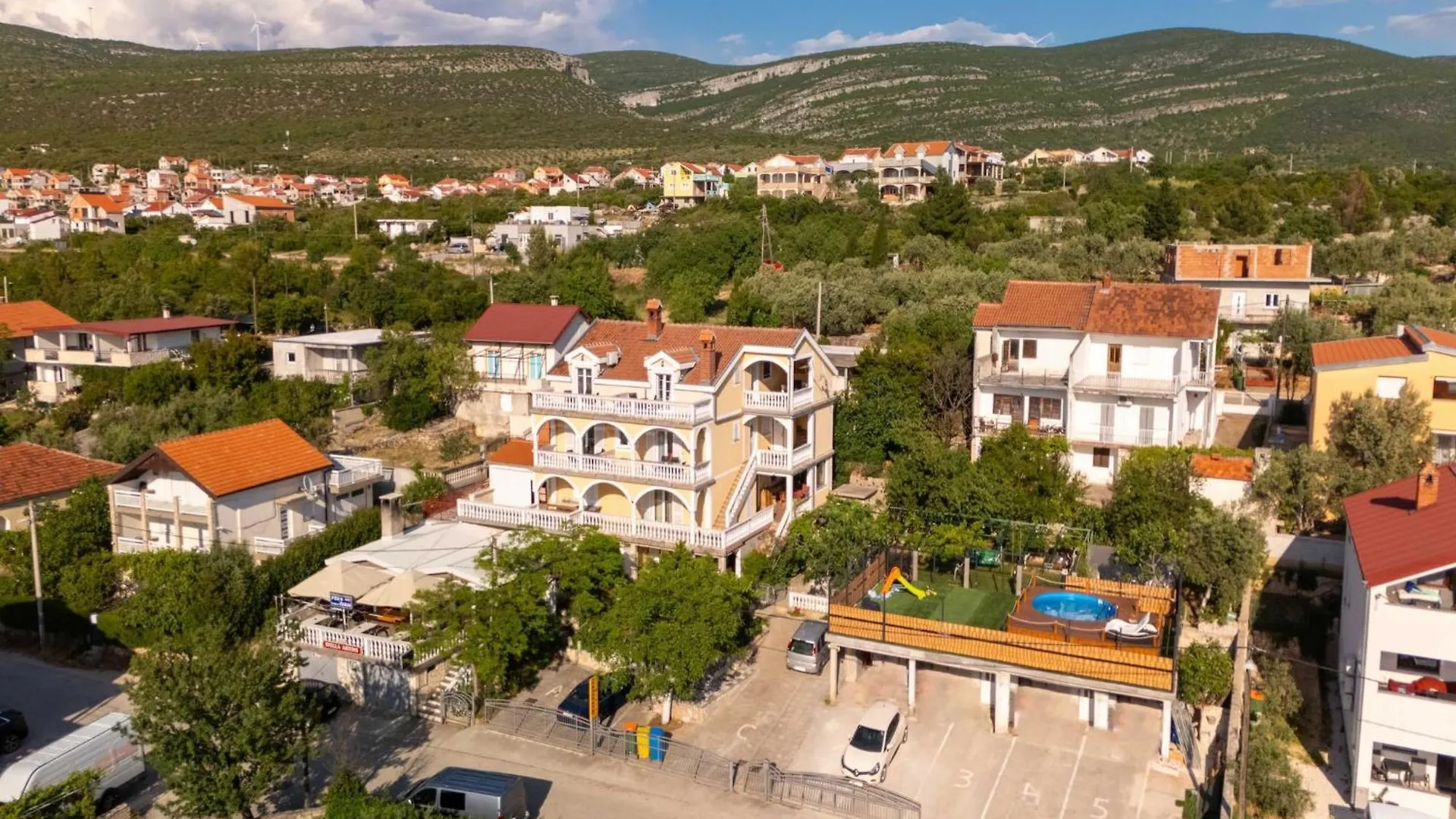 Apartments Milic - One Bedroom Apartment With Sea View And Terrace Gornji Karin