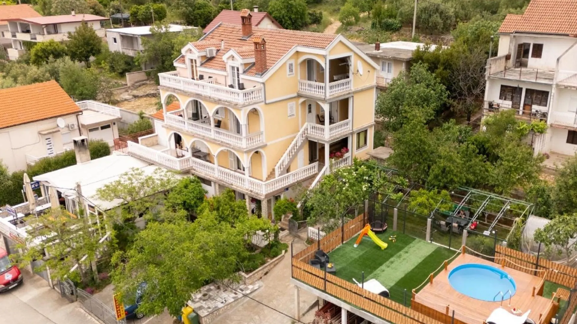 Apartments Milic - One Bedroom Apartment With Sea View And Terrace Gornji Karin Croatia