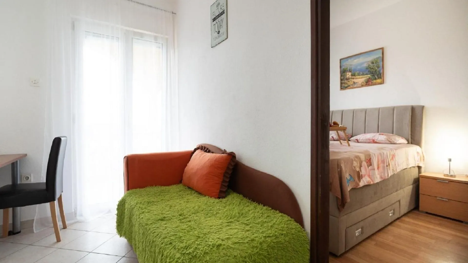 Apartments Milic - One Bedroom Apartment With Sea View And Terrace Gornji Karin